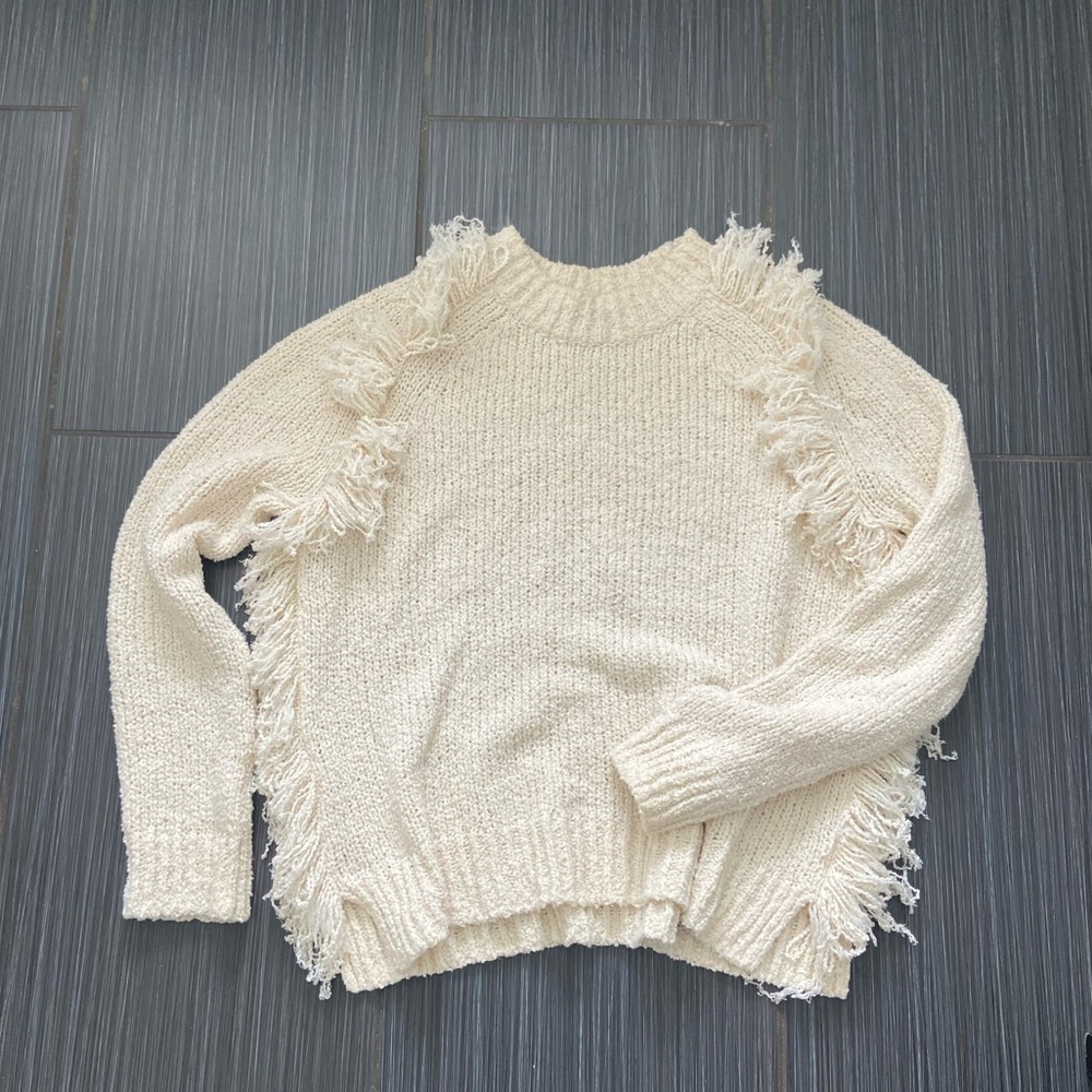 Madewell Fringy Sweater